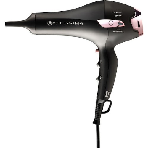 HAIRDRYER  BELLISSIMA P7 3200 (7ΙΜΕ11858) PROFESSIONAL 2100W AC MOTOR ΜΕ 8 ΘΕΡΜΟΚΡΑΣΙΕΣ & ΙΟΝΙΣΤΗ